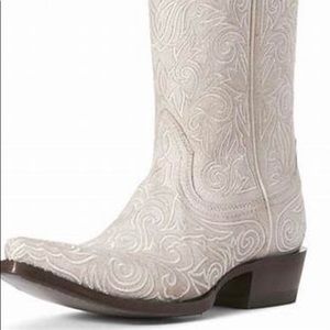 Ariat Women’s white cowboy boots